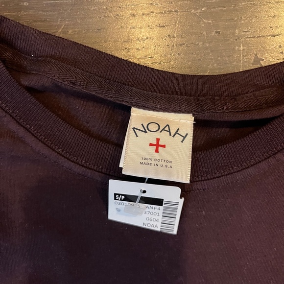 BNWT NOAH SOHO NYC Dark Deep Purple Small long sleeve Shirt - Picture 4 of 8